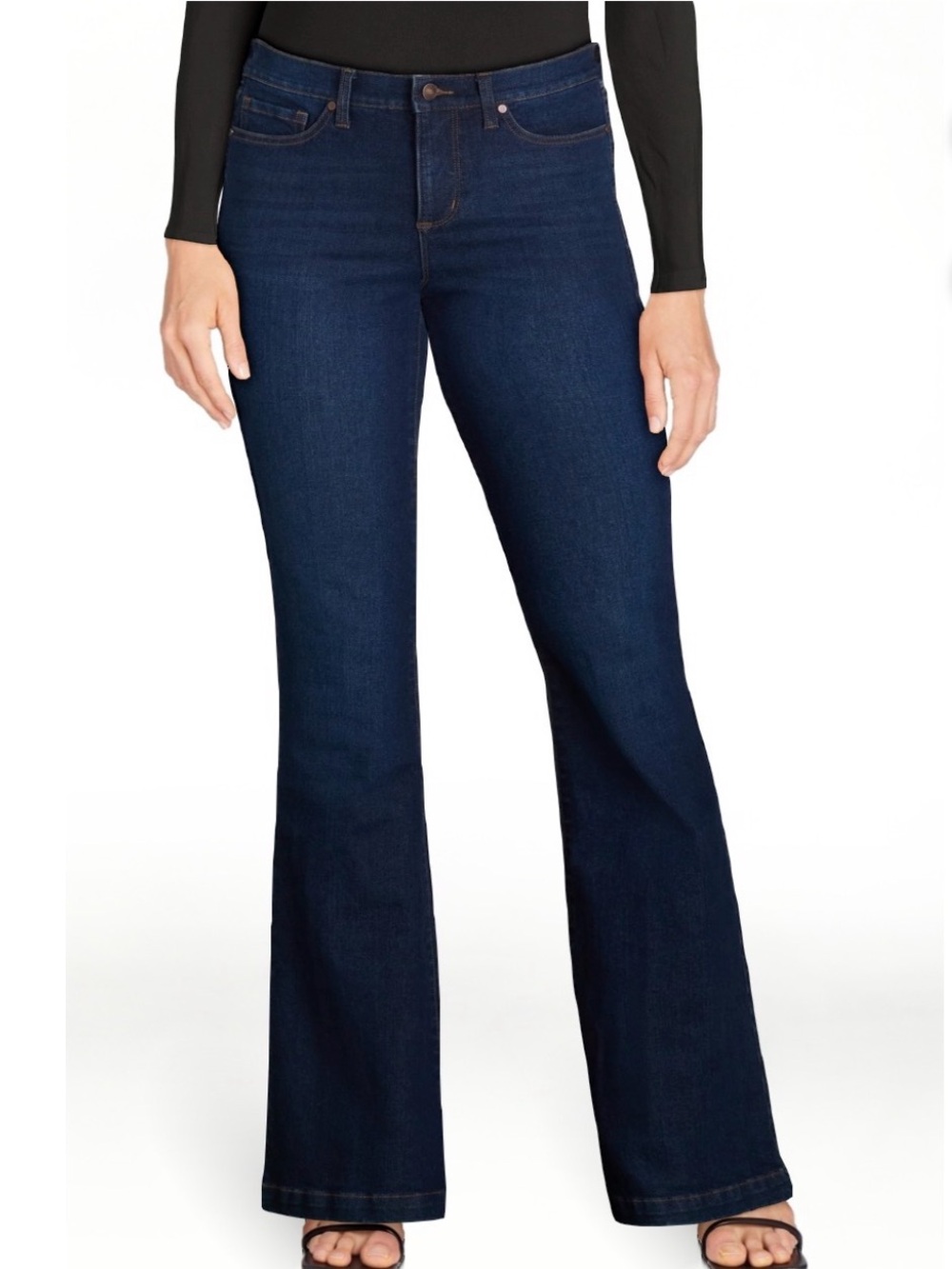 sofia by sofia vergara Dark Indigo Flare Jeans size 4